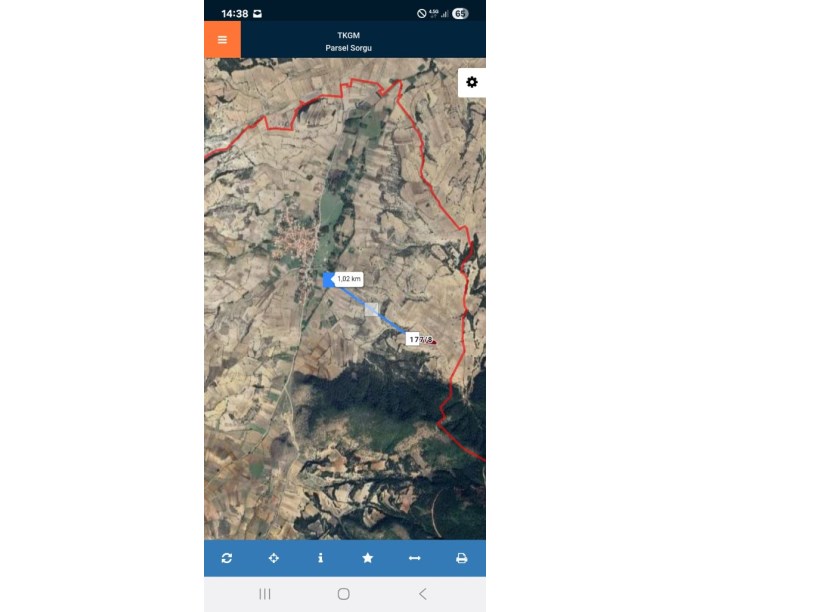 Kütahya Aslanapa Tokul Köyü’nde Satılık 4.050 m² Tarla 