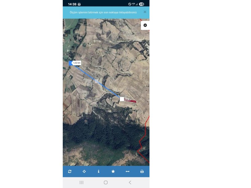 Kütahya Aslanapa Tokul Köyü’nde Satılık 4.050 m² Tarla 