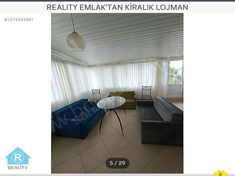 REALITY EMLAKTAN KİRALIK LOJMAN