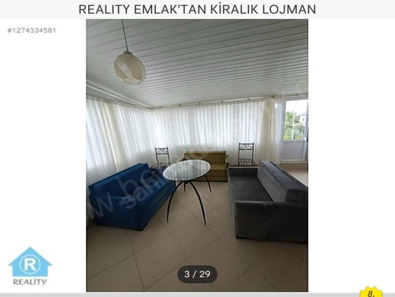 REALITY EMLAKTAN KİRALIK LOJMAN