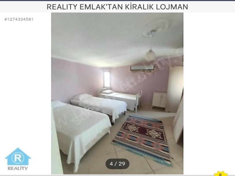 REALITY EMLAKTAN KİRALIK LOJMAN