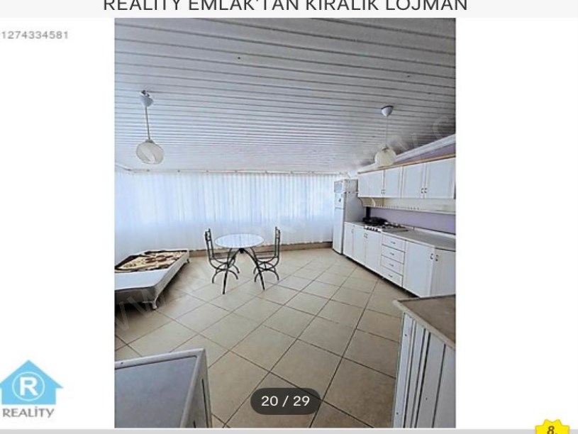 REALITY EMLAKTAN KİRALIK LOJMAN