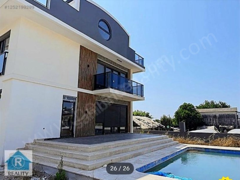 REALITY EMLAKTAN SATILIK MÜSTAKİL ÖZEL HAVUZLU VİLLA 