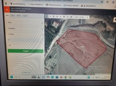 çırtıman mıntıkasıda yerleşim bitişiğ satılık tarla