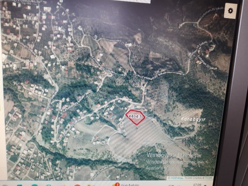 çırtıman mıntıkasıda yerleşim bitişiğ satılık tarla