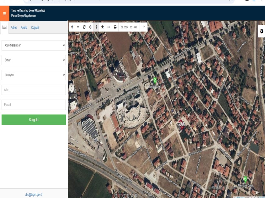 YENİ HASTANE ARKASI 402M2+354M2  SATILIK ARSA