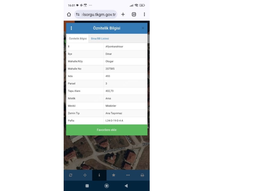 YENİ HASTANE ARKASI 402M2+354M2  SATILIK ARSA