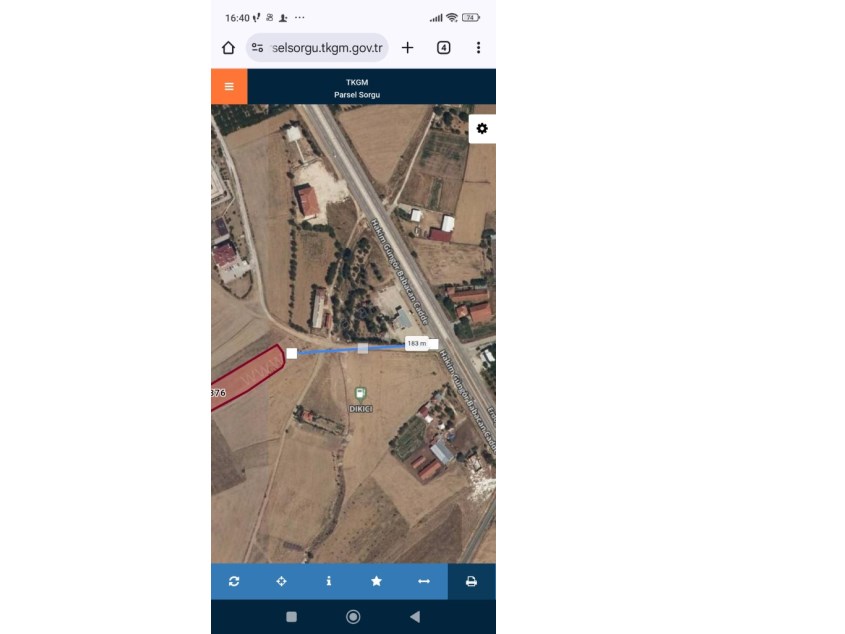 DİKİCİ KÖYÜNDE YATIRIMLIK TARLA