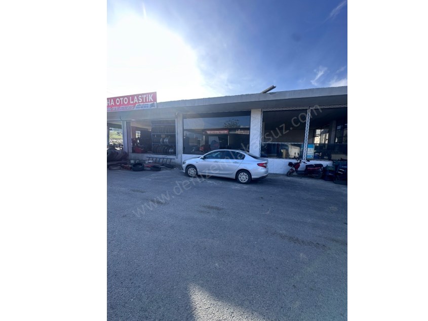 ARSUZ  DİVA OTEL ÇAPRAZI ÖNCEL PETROL ARKASINDA SATILIK 280 M2 ÜST 280 M2 BODRUMLU DÜKKAN SATILIK