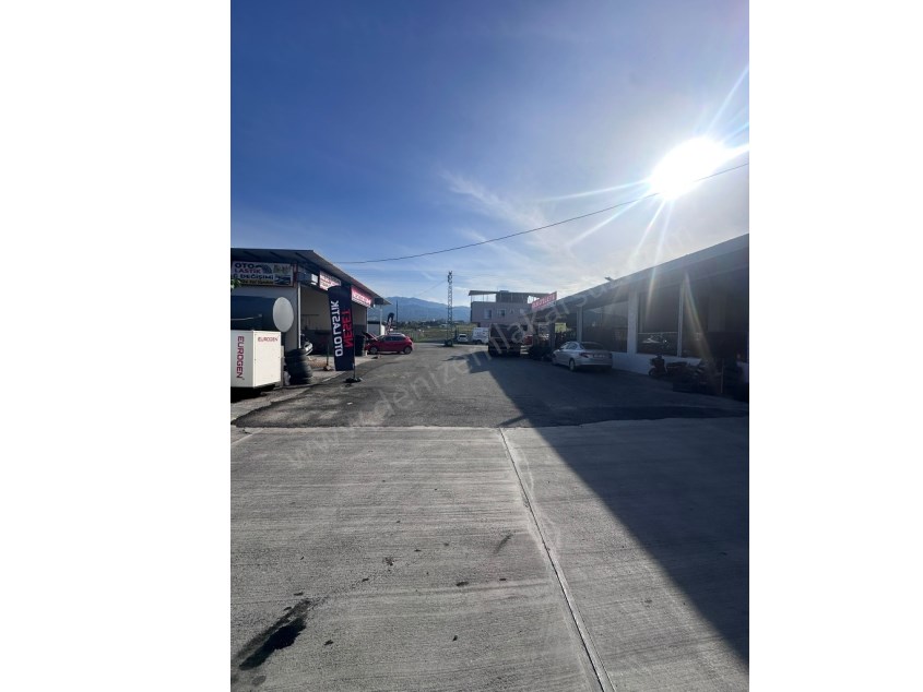ARSUZ  DİVA OTEL ÇAPRAZI ÖNCEL PETROL ARKASINDA SATILIK 280 M2 ÜST 280 M2 BODRUMLU DÜKKAN SATILIK