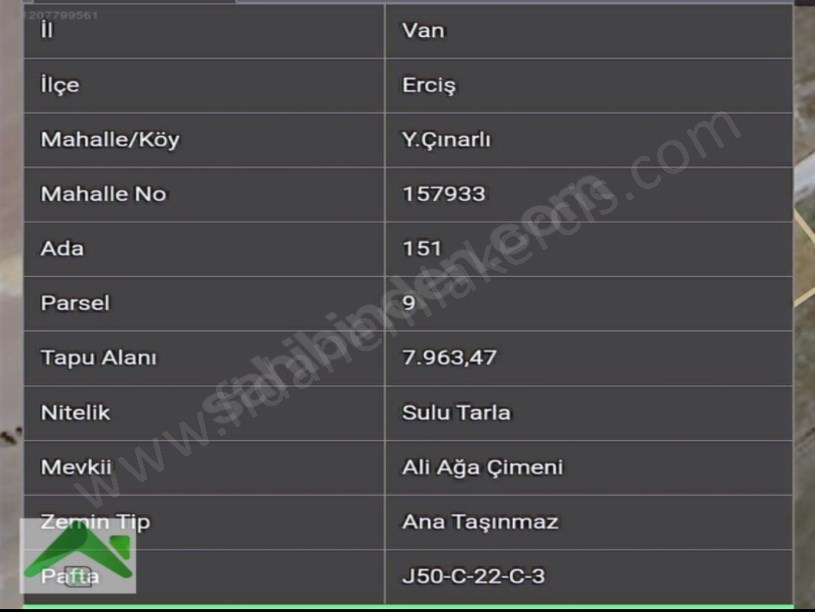Y.ÇİNARLİ MAHALLESİ 1000M2 ARSA
