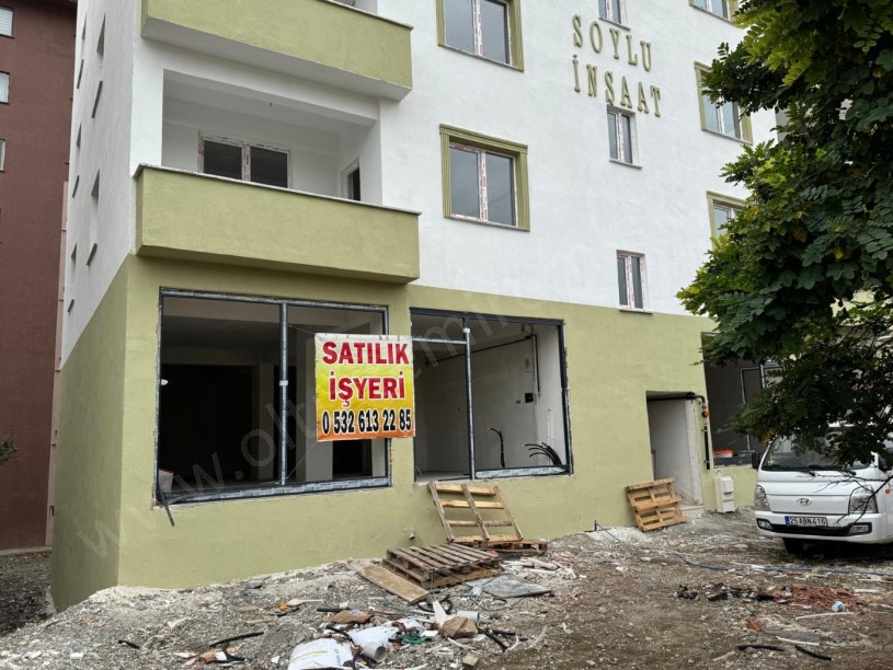 YASİNHAŞİMOĞLU MAH. SOYLU İNŞAAT ZEMİN KAT 120 M2 SATILIK İŞ YERİ