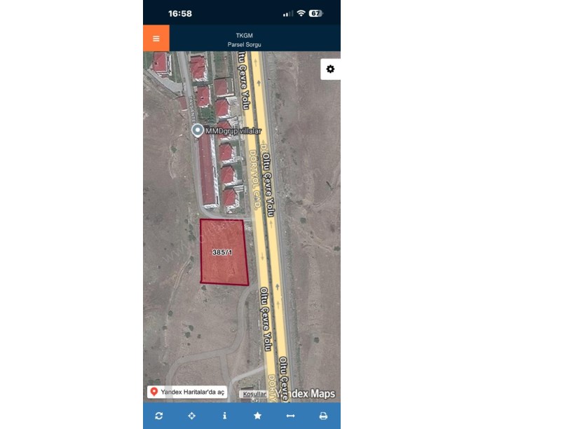 YASİNHAŞİMOĞLU MAH. ÇEVRE YOLUNA CEPHE SATILIK DUBLEKS ARSALARI