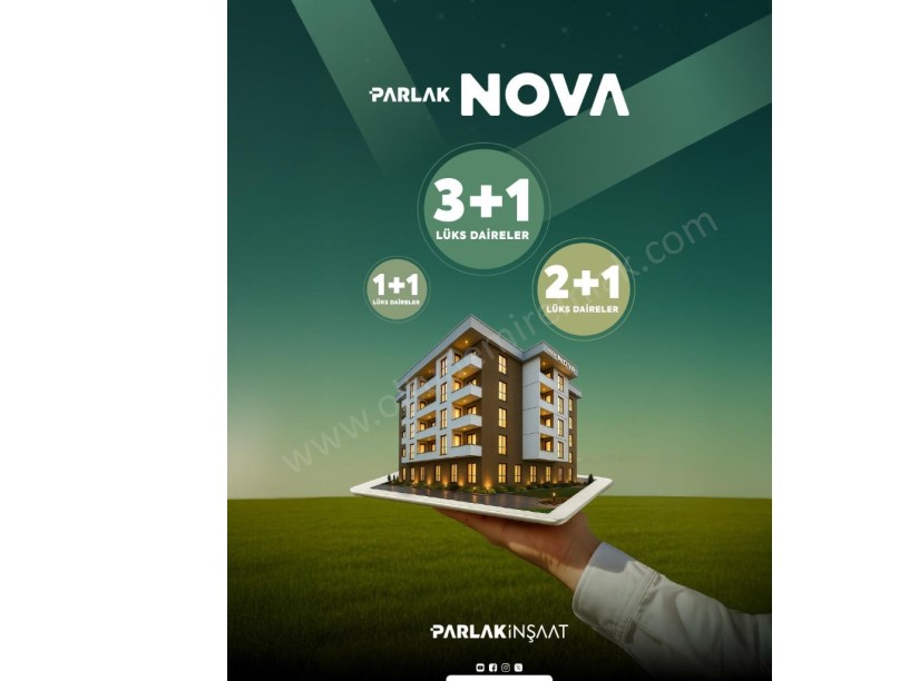 OLTU YASİNHAŞİOĞLU MAH. MEHMET AKİF İLK ÖĞRETİM OKULU ALTI NOVA İNŞAAT 2+1 SATILIK TOPRAKTAN  DAİRE