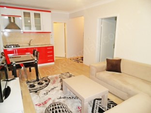 ERYAMAN 2.ETAPTA GÜNEY CEPHELİ MOBİLYALI 1+1 SATILIK DAİRE