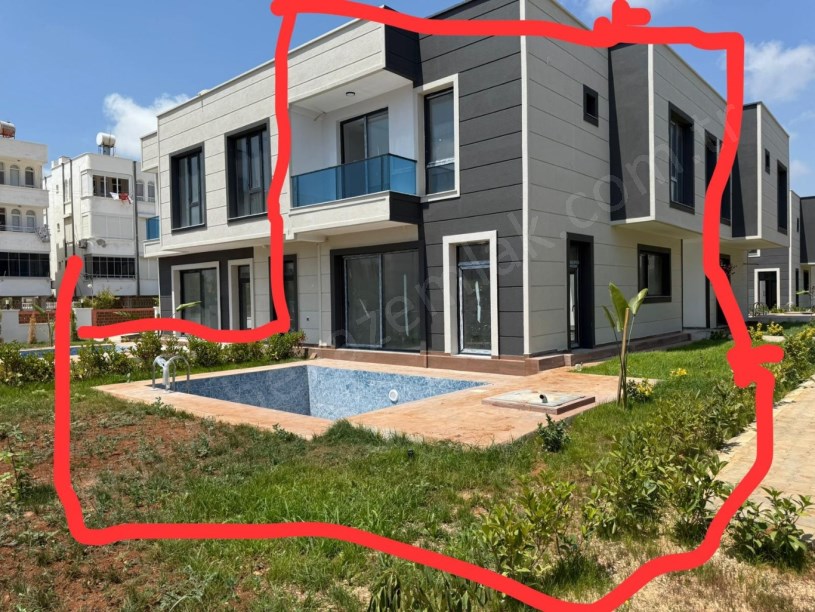 SİLİFKE KAPIZLIDA TERASLI 3+1 KİRALIK VİLLA