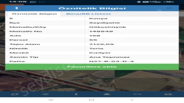 BAHÇELİEVLERDE SATILIK TARLA 