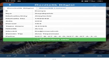 ALAYLAR BİR MAH. SATILIK ARSA