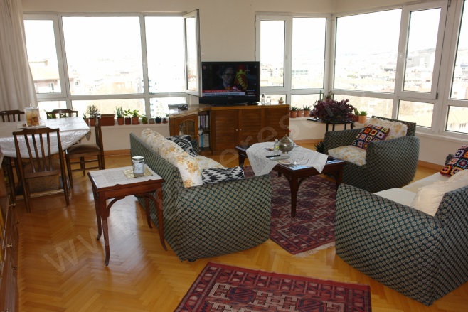 Necatibey Çankaya Satılık Daire |  3+1 Oda | 115M2 3.500.000Tl  Krediye Uygun  | 8. Kat | Merkezi Isınma | 1 Banyo | 1 Yatak Odası Resim-2