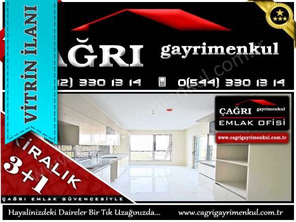 Aşağı Yahyalar Mah. Yenimahalle Kiralık Daire |  4+1 Oda |Aylık 420.000Tl | 3. Kat | Kombi | 2 Banyo | 1 Yatak Odası Resim-1