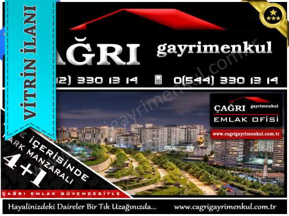 Sınırları Zorlayan Mimari! Dev Mutfak Misafir Banyolu 4+1Çağrıda Satılık Daire Yenimahalle Kayalar Mah