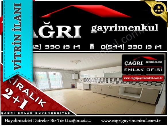 Yükseltepe Mah. Keçiören Kiralık Daire |  2+1 Oda | 80M2 Aylık 21.000Tl | Giriş Katı | Kombi | 1 Banyo | 1 Yatak Odası Resim-1