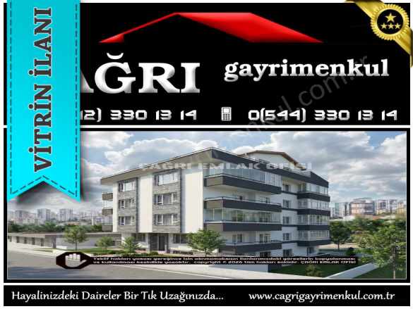 Bu Manzarada Reklam Arası Yok! Park Manzaralı 3+1 Çağrı Emlakta Kiralık Daire Yenimahalle Kayalar Mah