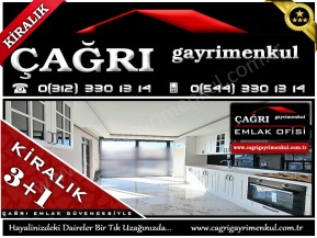 Ankara Keçiören Sancaktepe Mah. Kiralık Daire 3+1 135 M2  1. Kat | Kombi | 2 Banyo | 1 Yatak Odası