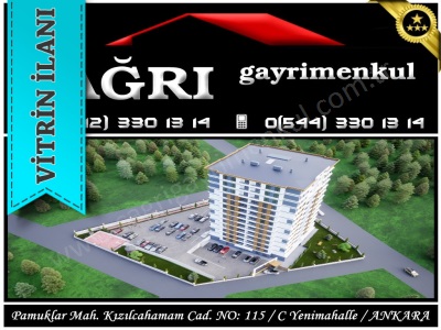 Fırsat Eşsiz Mimarisiyle ! Çamaşır&Giyinme Odalı Son 4+1 Lr Satılık Daire Yenimahalle Aşağı Yahyalar Mah