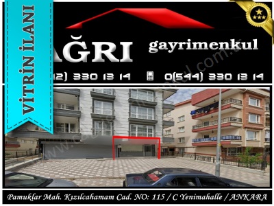 Çağrı Emlak Fırsat Yatırımlık Hazır Kiracılı 60M² Satılık Dükkan 1+1 Keçiören Yükseltepe Mah