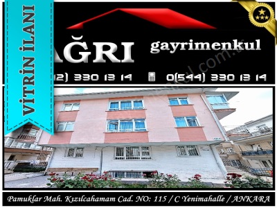 Çağrı Emlak ~ Yenimahalle Ergenekon Mahallesinde Yatırımlık Kiracılı 3+1 Çift Balkon Satılık Daire Mah