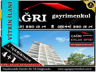 Çağrı Emlakdan Kredi Serbest Manzaralı Site İçerisinde İskanlı Full Yapılı 4+1 Satılık Daire Yenimahalle Güventepe Mah