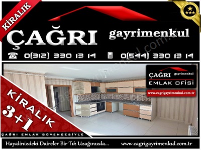 Çağrı Emlak Yenimahalle Pamuklarda Site İçinde Ankastre Cam Balkon Yapılı Kiralık Daire 3+1 Pamuklar Mah