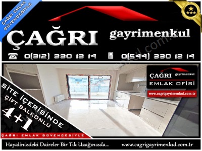 Çağrıdan Kayalarda Site İçinde Lüx Teras Balkonlu 3+1 Satılık Daire Yenimahalle Kayalar Mah