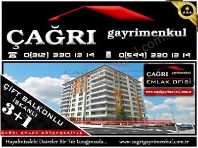 Çağrı Emlak Site İçinde Teras Balkonlu Full Yapılı Geniş 3+1 Satılık Daire Yenimahalle Kayalar Mah