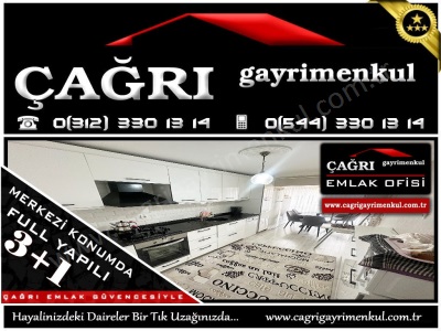 Çağrı Emlak Sondurakta Arakatta Full Yapılı Masrafsız İskanlı 3+1 Satılık Daire Keçiören Şehit Kubilay Mah