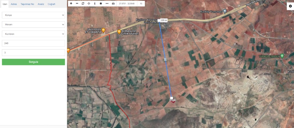 Kızılören Konya Satılık Tarla |  3800M2 700.000Tl Resim-5