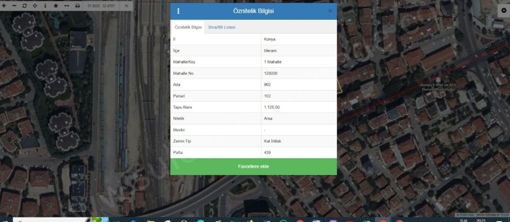 - Meram Satılık Daire |  2+1 Oda | 125M2 2.100.000Tl | 2. Kat | Kombi | 1 Banyo Resim-1