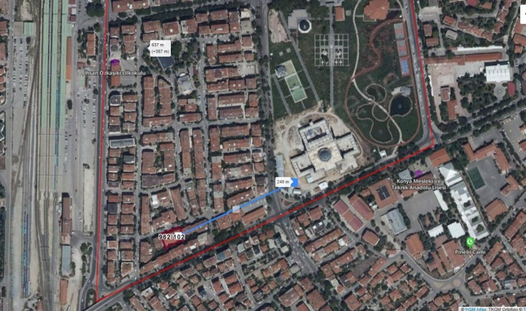- Meram Satılık Daire |  2+1 Oda | 125M2 2.600.000Tl | 2. Kat | Kombi | 1 Banyo Resim-3