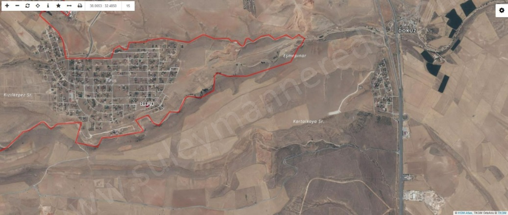 - Selçuklu Satılık Arsa |  888M2 3.000.000Tl Resim-4