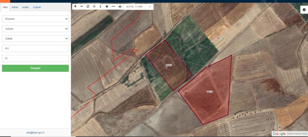 Dadaşkent Aziziye Satılık Tarla | 2.689.000Tl Resim-2