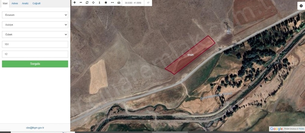 Dadaşkent Aziziye Satılık Tarla | 2.689.000Tl Resim-3