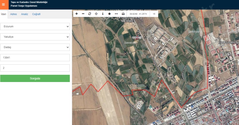 Şükrüpaşa Yakutiye Satılık Arsa |  1630M2 16.300.000Tl İmarlı  Resim-3