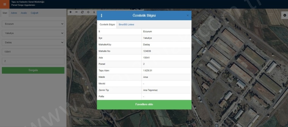 Şükrüpaşa Yakutiye Satılık Arsa |  1630M2 16.300.000Tl İmarlı  Resim-4