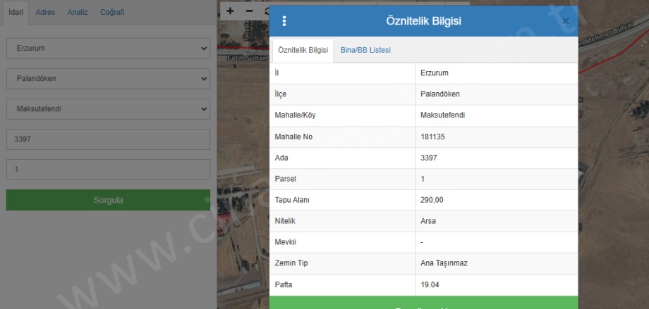 Köyler Palandöken Satılık Arsa | 600.000Tl İmarlı  Resim-2