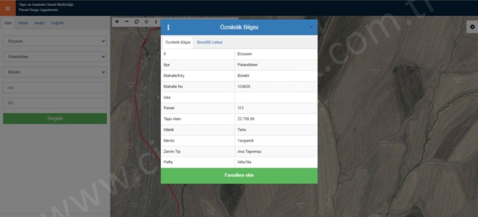 Köyler Palandöken Acil Satılık Tarla | 6.199.000Tl Resim-2