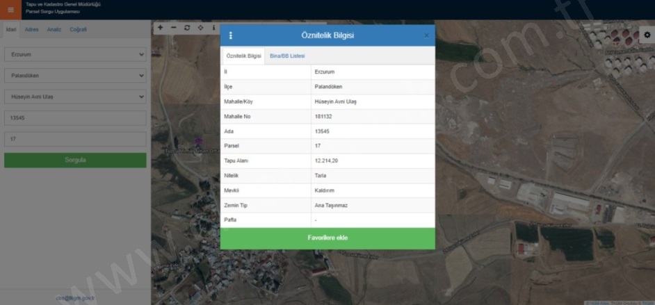 Yıldızkent Palandöken Acil Satılık Tarla | 24.428.000Tl Resim-3