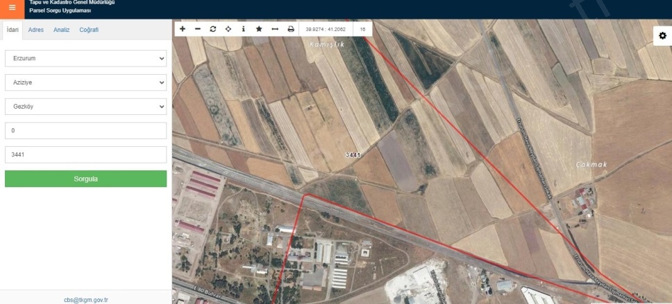 Dadaşkent Aziziye Satılık Arsa |  137M2 450.000Tl İmarlı  Resim-1