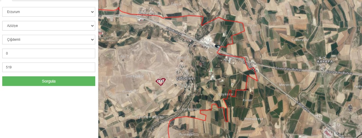 Köyler Aziziye Satılık Tarla | 8.990.000Tl Resim-1