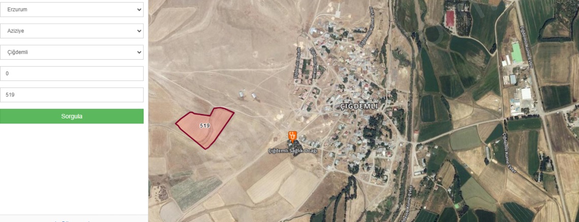 Köyler Aziziye Satılık Tarla | 8.990.000Tl Resim-2